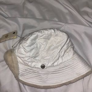 UGG Leather Sheepskin Hat